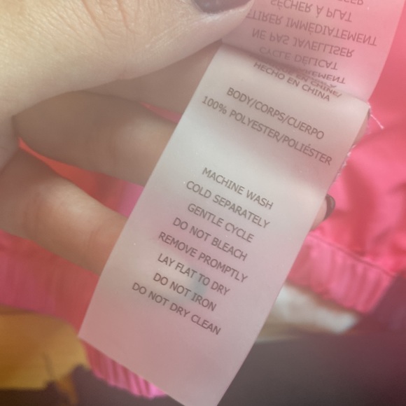 Betsey Johnson Performance Colorblocked Wind Breaker - Picture 7 of 10